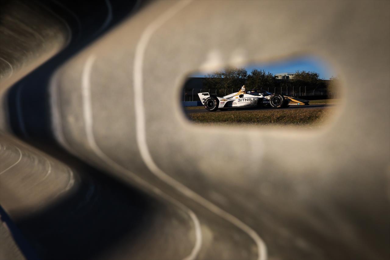 Rinus VeeKay - Sebring International Raceway Test - By: Chris Owens -- Photo by: Chris Owens